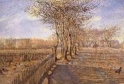 Theodor Esbern Philipsen A Lane at Kastrup oil painting artist